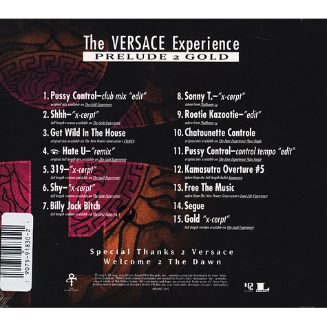Prince - The Versace Experience Prelude 2 Gold