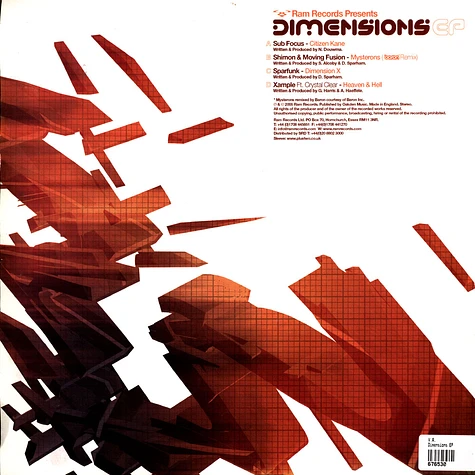 V.A. - Dimensions EP