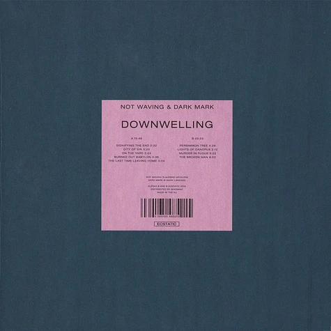 Not Waving & Dark Mark - Downwelling Yellow Vinyl Edition