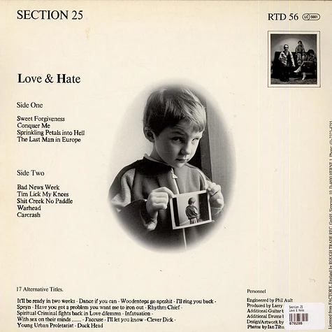 Section 25 - Love & Hate