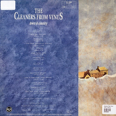Cleaners From Venus - Town & Country