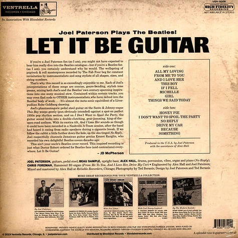 Joel Paterson - Let It Be Guitar! Joel Paterson Plays The Beatles
