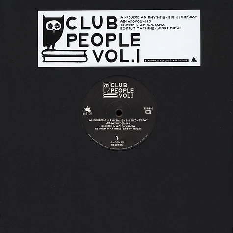 Foukodian Rhythms, Iakovos, Dimdj & Drum Machine - Club People Volume 1