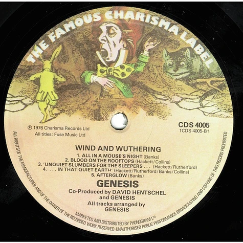 Genesis - Wind & Wuthering