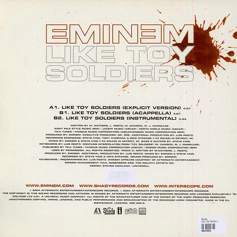 Eminem - Like Toy Soldiers