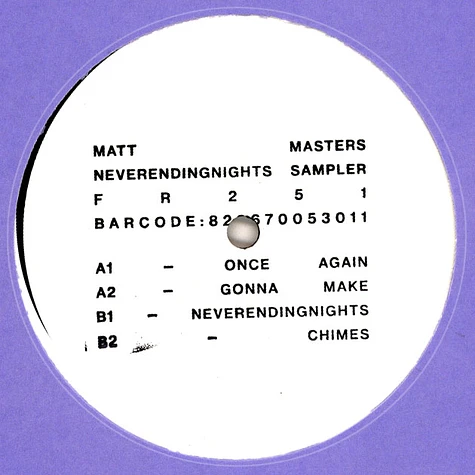 Matt Masters - Never Ending Nights Sampler