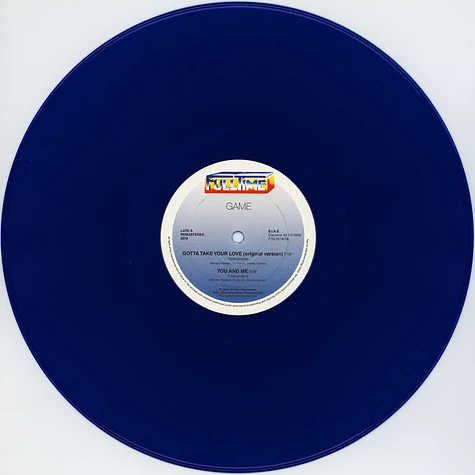 Game - Gotta Take Your Love 2019 Remastered Transparent Blue Vinyl Edition