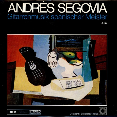 Andrés Segovia - Gitarrenmusik Spanischer Meister