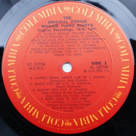 V.A. - The Original Boogie Woogie Piano Giants