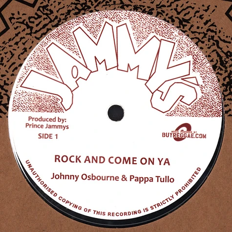 Johnny Osbourne - Rock And Come On Ya
