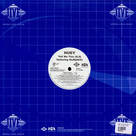 Huey Featuring MeMpHiTz - Tell Me This (G-5)