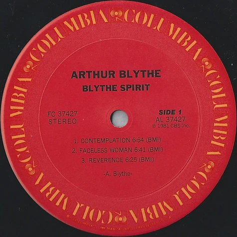 Arthur Blythe - Blythe Spirit