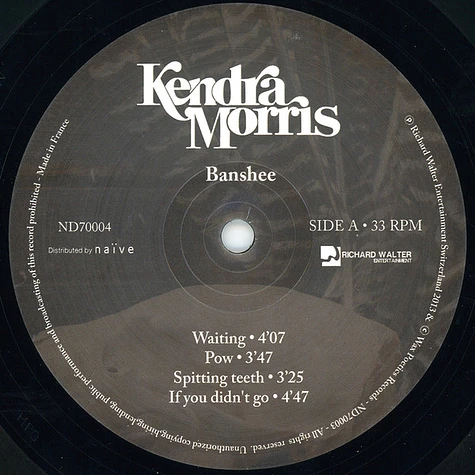 Kendra Morris - Banshee