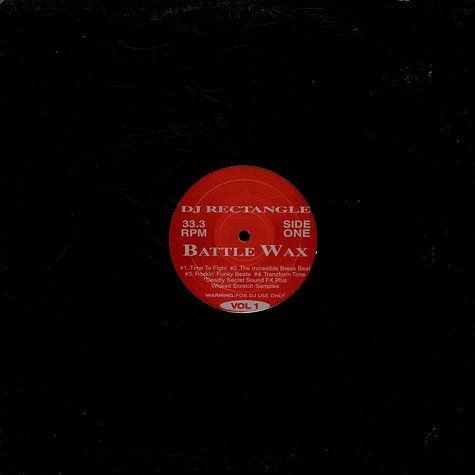 DJ Rectangle - Battle Wax Vol.1