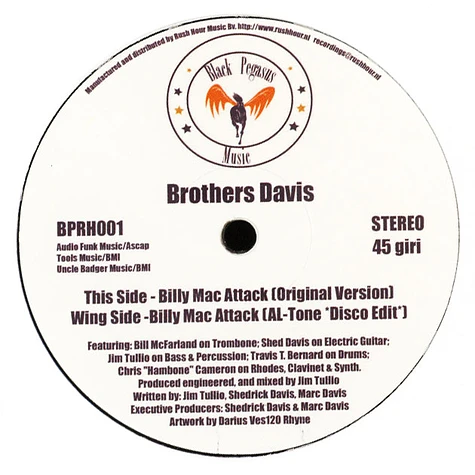 Brothers Davis - Billy Mac Attack