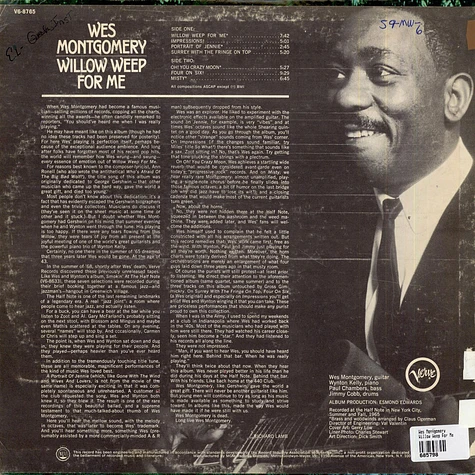 Wes Montgomery - Willow Weep For Me