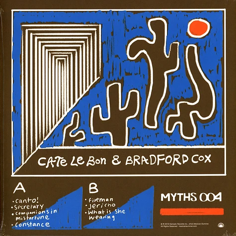 Cate Le Bon / Bradford Cox (Deerhunter) - Myths 004