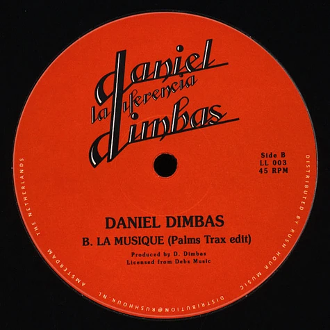 Daniel Dimbas & La Diferencia - La Diferencia Antal & Palms Trax Edits