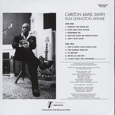 Carlton Jumel Smith & Cold Diamond & Mink - 1634 Lexington Ave Colored Vinyl Edition