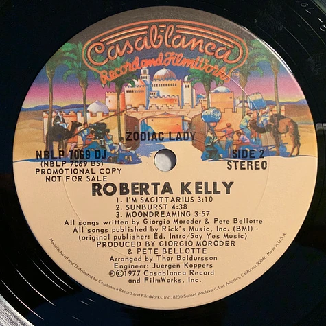 Roberta Kelly - Zodiac Lady