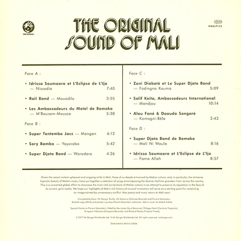 V.A. - The Original Sound Of Mali
