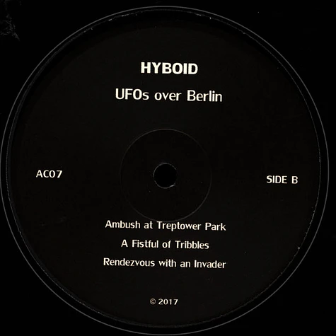 Hyboid - Ufos Over Berlin EP