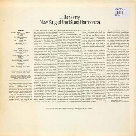 Little Sonny - New King Of The Blues Harmonica