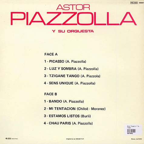 Astor Piazzolla, Su Bandoneon y Sus Cuerdas - Tangos