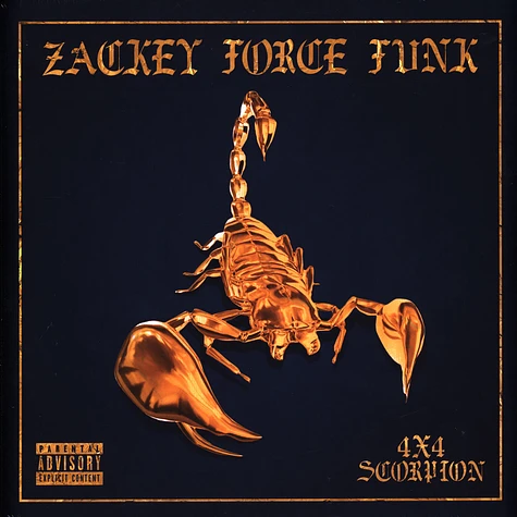 Zackey Force Funk - 4x4 Scorpion Blue Vinyl Edition