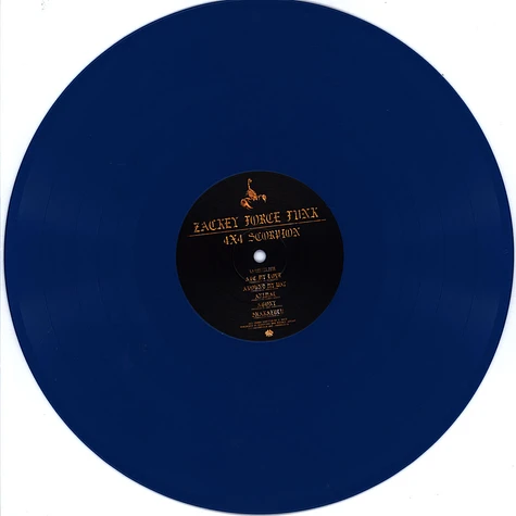 Zackey Force Funk - 4x4 Scorpion Blue Vinyl Edition