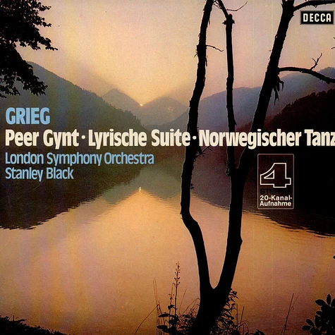 Edvard Grieg, The London Symphony Orchestra, Stanley Black - Peer Gynt / Lyrische Suite / Norwegischer Tanz