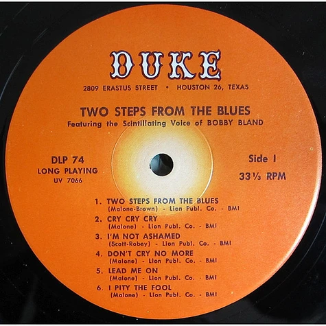 Bobby Bland - Two Steps From The Blues