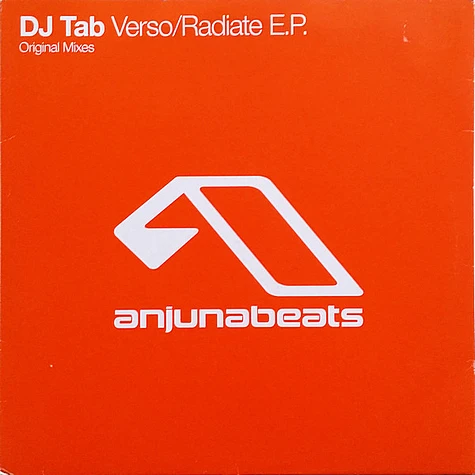 DJ Tab - Verso / Radiate E.P.