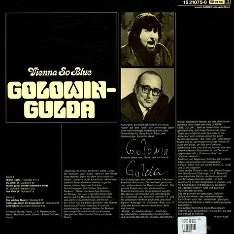 Albert Golowin - Friedrich Gulda - Vienna So Blue