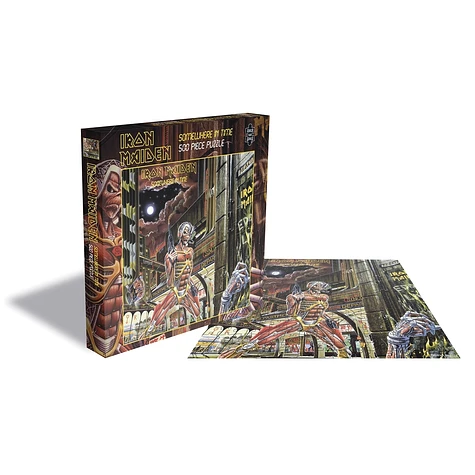 Iron Maiden - Somewhere In Time (500 Piece Jigsaw Puzzle)