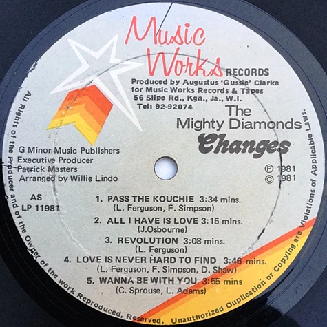 The Mighty Diamonds - Changes