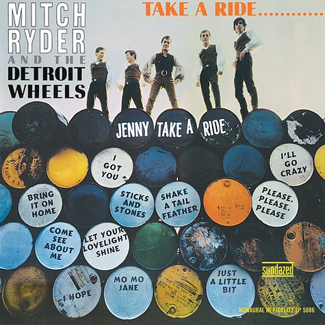 Mitch Ryder & The Detroit Wheels - Take A Ride... Gold Vinyl Edition