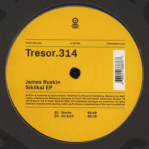 James Ruskin - Siklikal EP