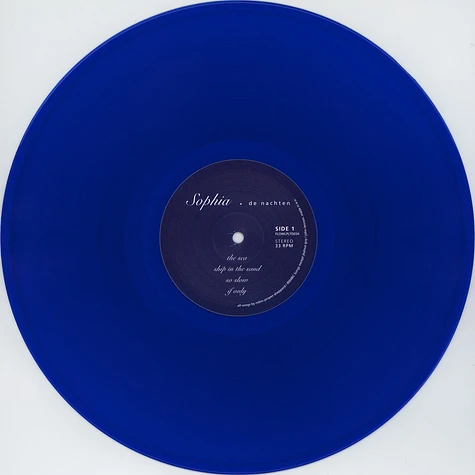 Sophia - De Nachten Colored Vinyl Edition