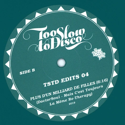 Doctor Soul - Too Slow To Disco Edits 04