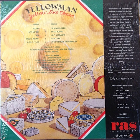 Yellowman - Yellow Like Cheese