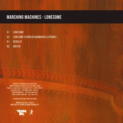 Marching Machines - Lonesome EP
