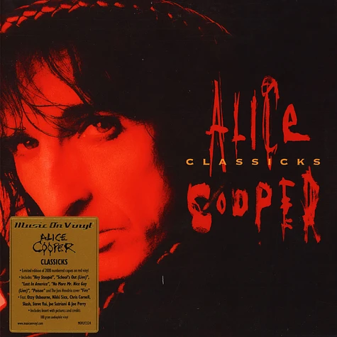 Alice Cooper - Classicks Colored Vinyl Edition