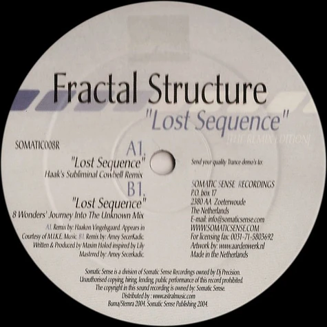 Fractal Structure - Lost Sequence