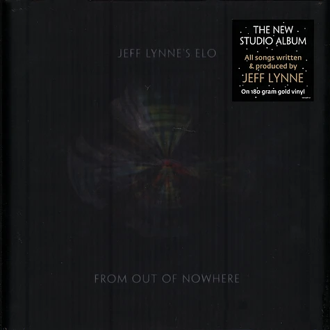 Jeff Lynne's ELO - From Out Of Nowhere Gatefold Gold Vinyl Edition