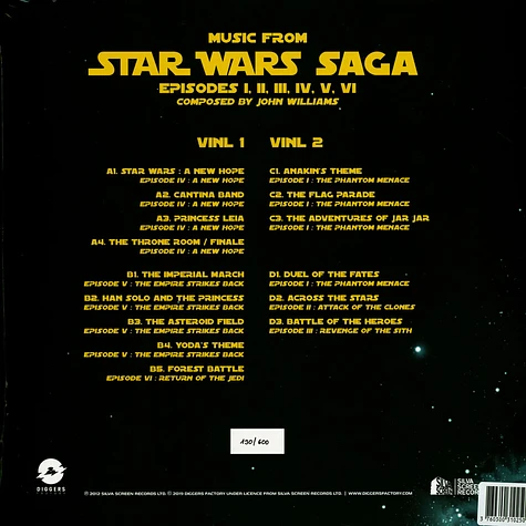 The City Of Prague Philharmonic Orchestra - Music From Star Wars Saga
