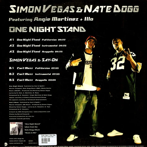 Simon Vegas & Nate Dogg Featuring Angie Martinez + Illo 77 - One Night Stand