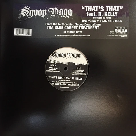 Snoop Dogg - That's That / Crazy