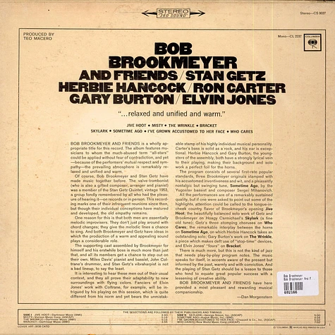 Bob Brookmeyer - Bob Brookmeyer And Friends