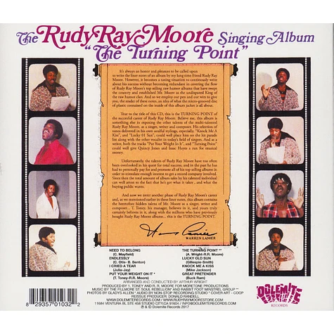 Rudy Ray Moore - The Turning Point
